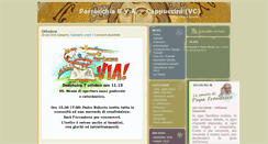 Desktop Screenshot of parrocchiabvacappuccini.it